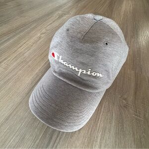 Champion Gray Hat Ball Cap Adjustable
